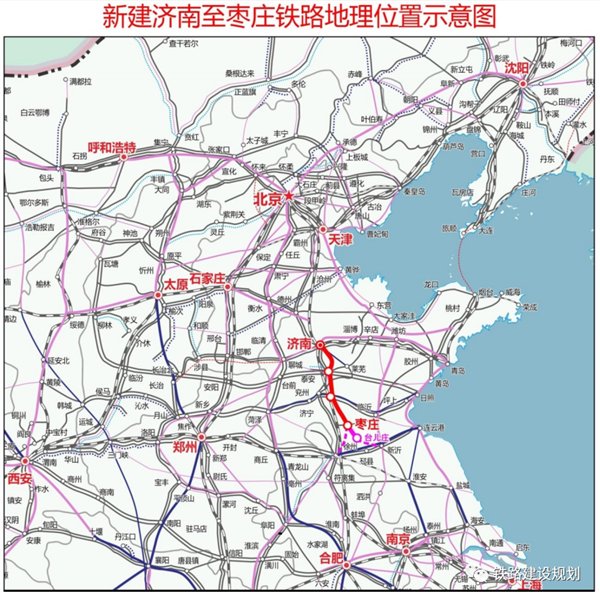 山東省高鐵最新規(guī)劃圖，構(gòu)建現(xiàn)代化高速鐵路網(wǎng)絡(luò)藍(lán)圖