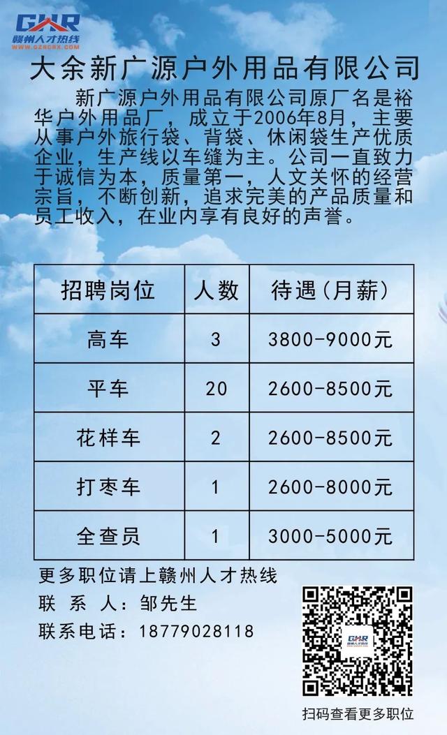 大余招聘網最新招聘動態深度解析與解讀